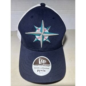 Vintage New Era Seattle Mariners NE Kids Hat Cap Mondo Collection